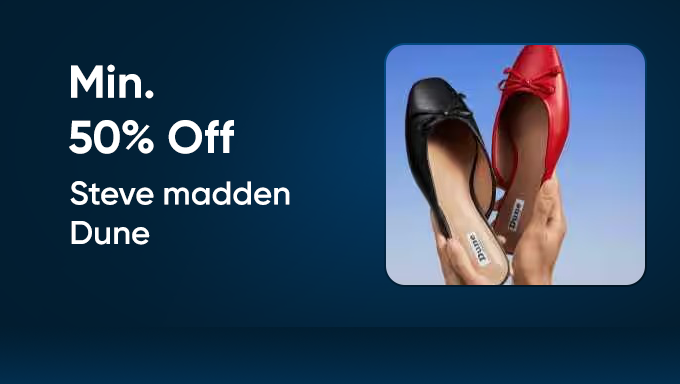 Steve Madden & Dune | Min 50% Off on Premium Footwear