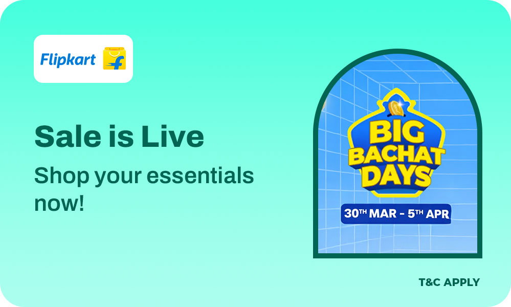 Flipkart Big Bachat Days Sale is Live | Best Deals on Essentials