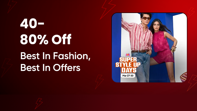 Myntra Style Up Days | Flat 40–80% Off on Top Brands