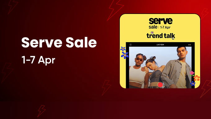 Amazon Serve Sale | Trend Talk Deals on Fashion & Lifestyle