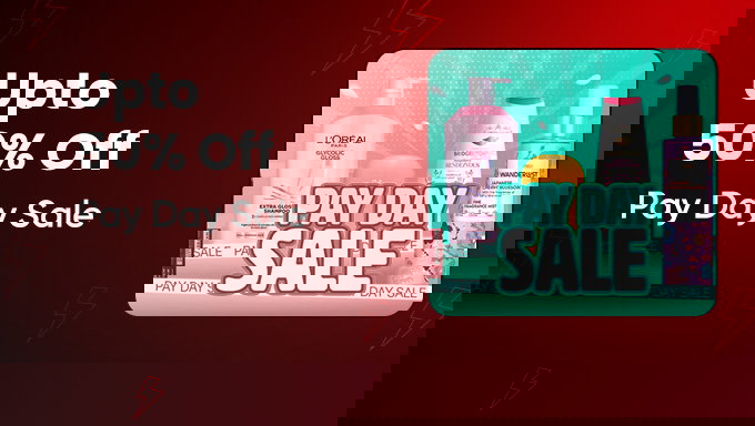 Nykaa Pay Day Sale | Upto 50% Off On Beauty, Makeup & Skincare Deals