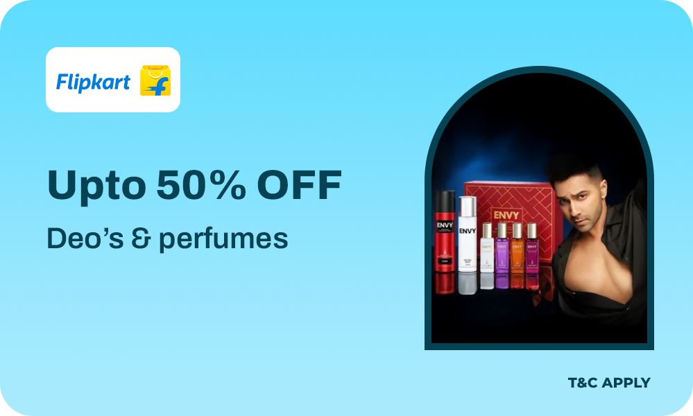 Upto 50% OFF on Deo’s & Perfumes By ENVY