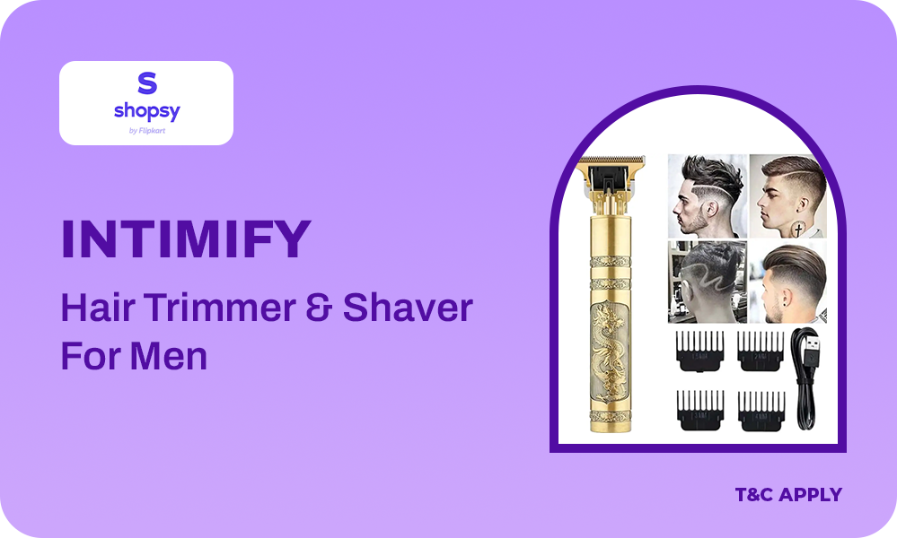 INTIMIFY Hair Trimmer & Shaver for Men