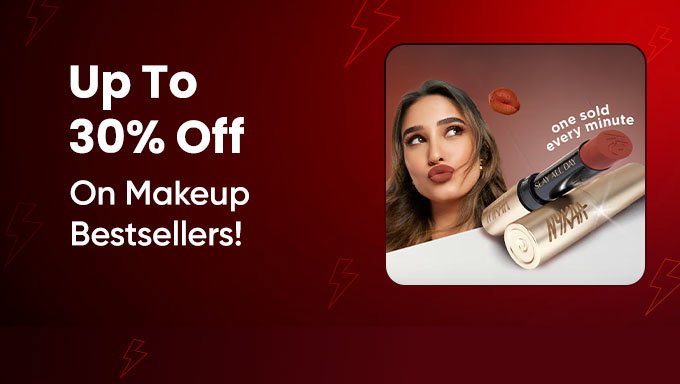 Deal Alert - Upto 30% OFF On Makeup Bestsellers