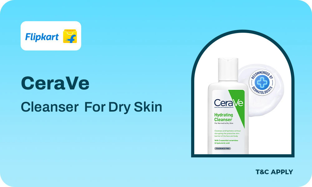 Buy CeraVe Hydrating Cleanser For Dry Skin With Ceramides & Hyaluronic Acid Face Wash
