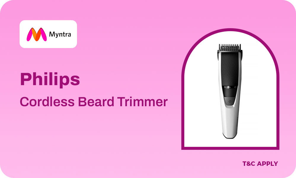 Philips Cordless Beard Trimmer BT3101/15 Trimmer