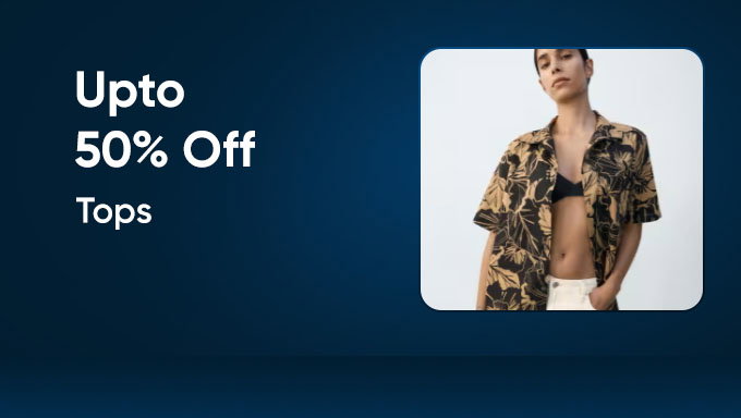 Women’s Tops Collection | Up to 50% Off on Trendy & Casual Styles