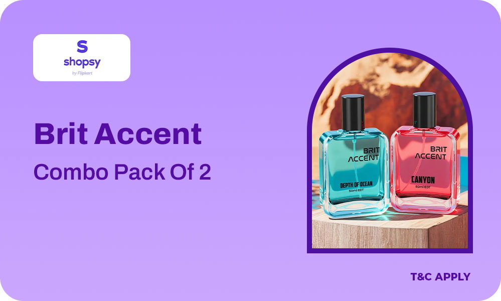 BRIT ACCENT Perfume Combo Pack (2x100ml)