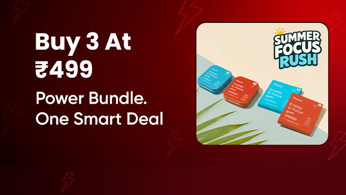 Energy & Focus Bundle Offer | Buy 3 for ₹499 on Mints & Gums