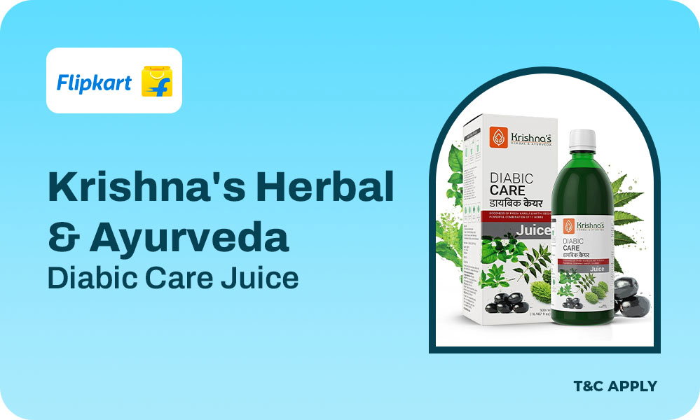 Buy Krishna's Herbal & Ayurveda Diabic Care Juice (500ml)