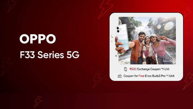 Pre-order - OPPO F33 Series & Grab Launch Offers