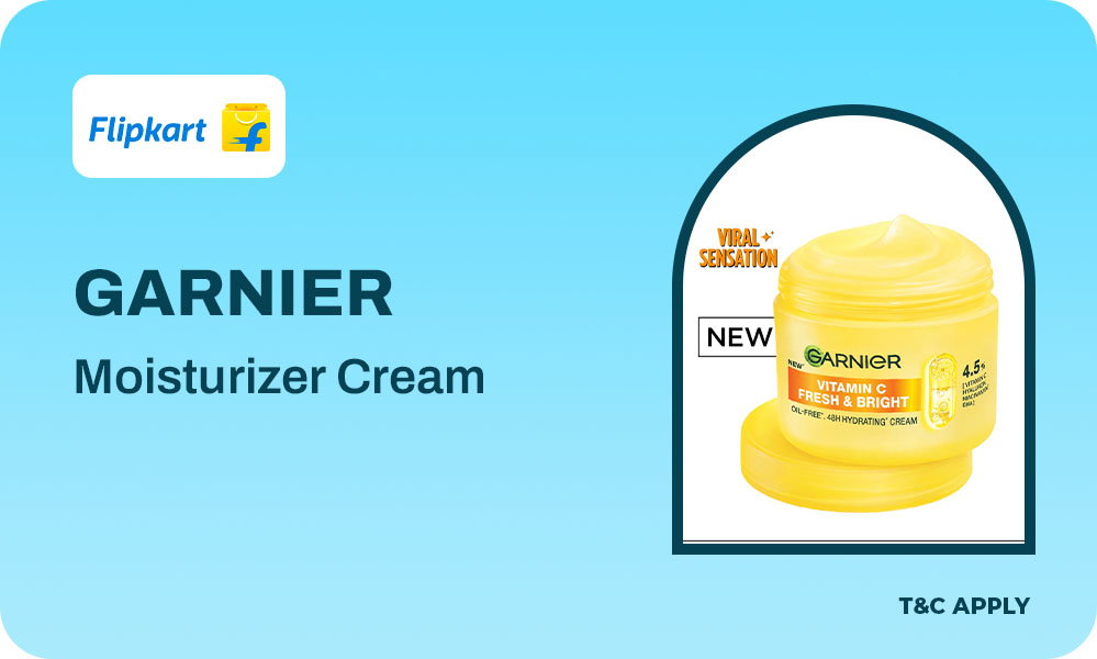 Buy GARNIER Fresh & Bright Vitamin C Sorbet Moisturizer Cream For Hydrated & Bright Skin (45 ml)