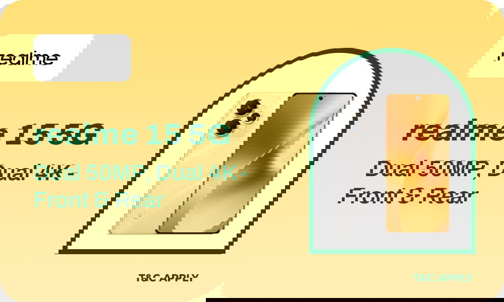Buy realme 15 5G With 7000mAh Battery + 80W Fast Charge