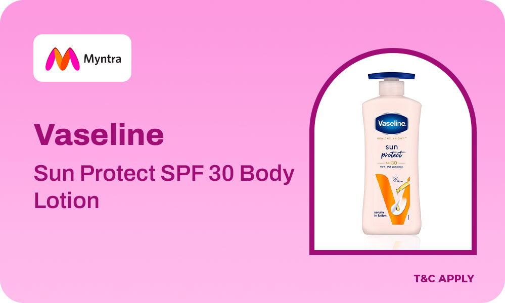 Buy Vaseline Sun Protect SPF 30 Body Lotion With UVA + UVB PA+