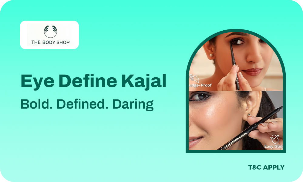 Checkout The Eye Define Kajal - Bold. Defined. Daring