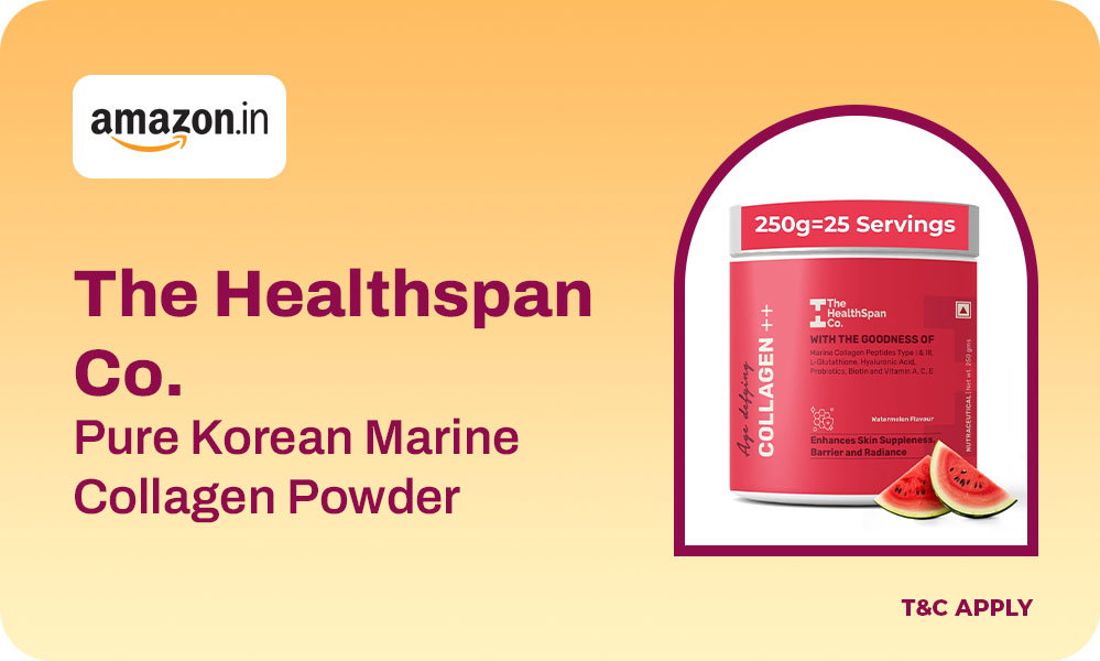 The Healthspan Co. Pure Korean Marine Collagen Powder for Women & Men 250g