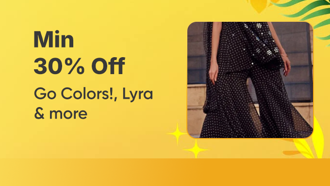 Go Colors!, Lyra & More | Min 30% Off Stylish Bottomwear & Fashion Picks