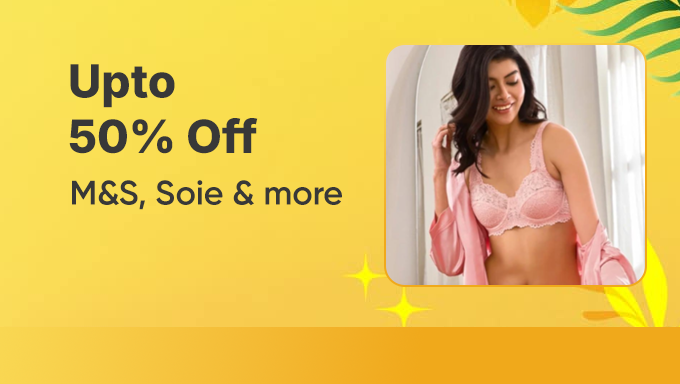 Up to 50% Off | M&S, Soie & More Innerwear Deals