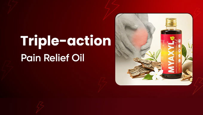 Kerala Ayurveda Myaxyl Oil | Triple-Action Pain Relief for Joint & Muscle Care