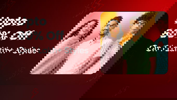 Amazon Fashion Deals | Up to 60% Off on 1 Lakh+ Styles