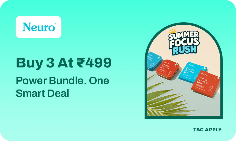 Buy 3 for ₹499 - Energy & Focus Bundle Offer 