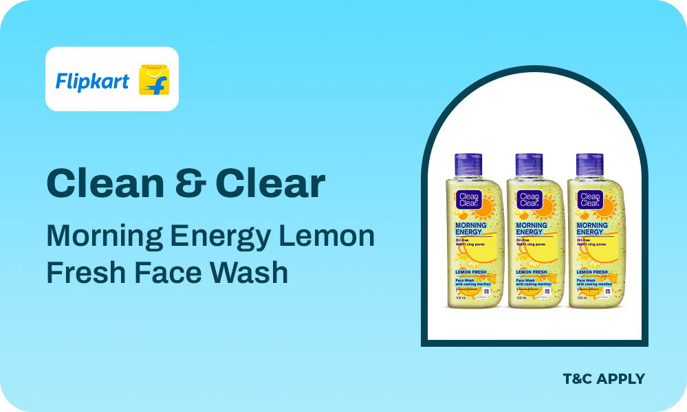 Clean & Clear Morning Energy Lemon Fresh Face Wash (300 ml)