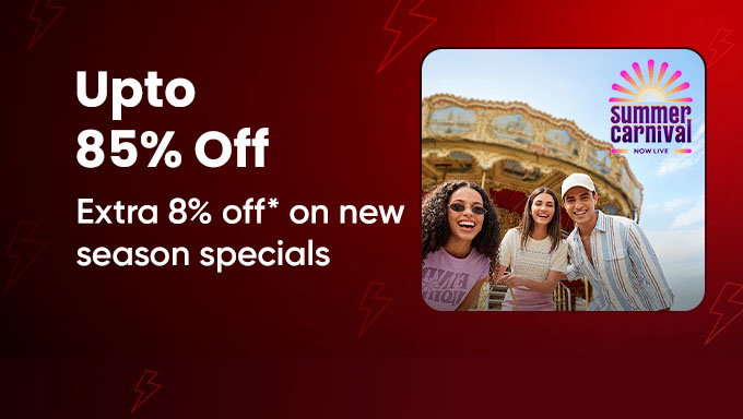 Tata CLiQ Summer Carnival | Upto 85% Off + Extra 8% Off New Season Styles