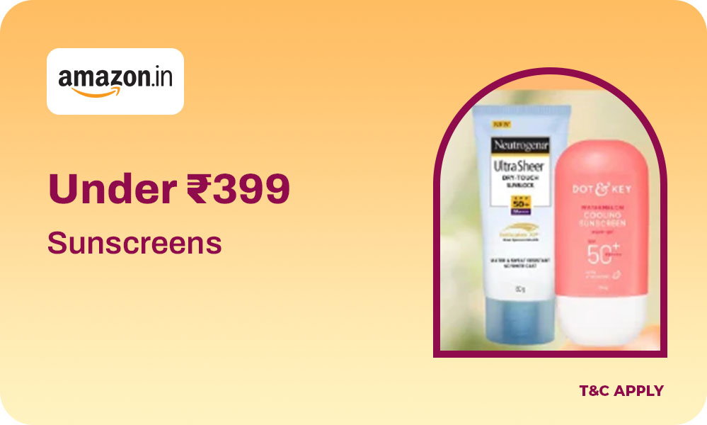 Sunscreen Deals – Under ₹399