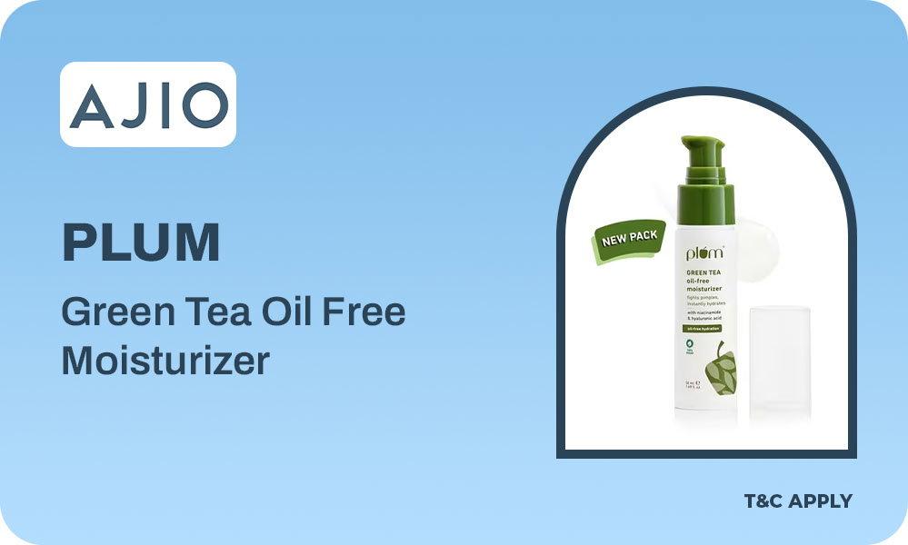 Flat 10% OFF On Plum Moisturizer