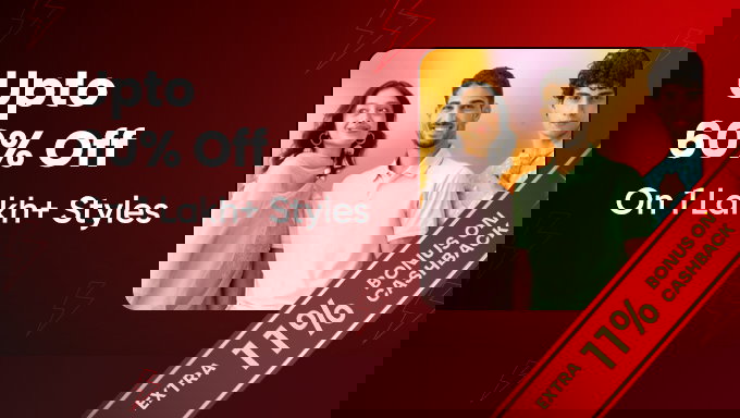 Amazon Fashion Deals | Up to 60% Off on 1 Lakh+ Styles