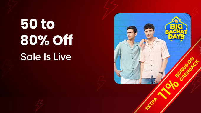 Flipkart Big Bachat Days Sale | 50–80% Off Fashion & More Deals Live