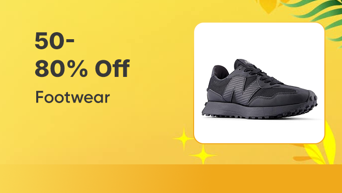 Footwear Collection | 50–80% Off on Sneakers, Casual & Sports Shoes