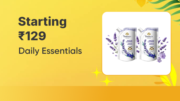 Daily Essentials Collection | Personal Care & Home Needs Starting at ₹129