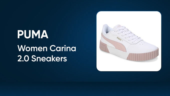 PUMA Women Carina 2.0 Sneakers | Stylish Everyday Casual Shoes