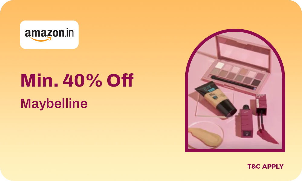 Maybelline Sale on Amazon | Get MIN. 40% OFF