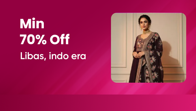 Libas & Indo Era Ethnic Wear Collection | Minimum 70% Off Women’s Styles