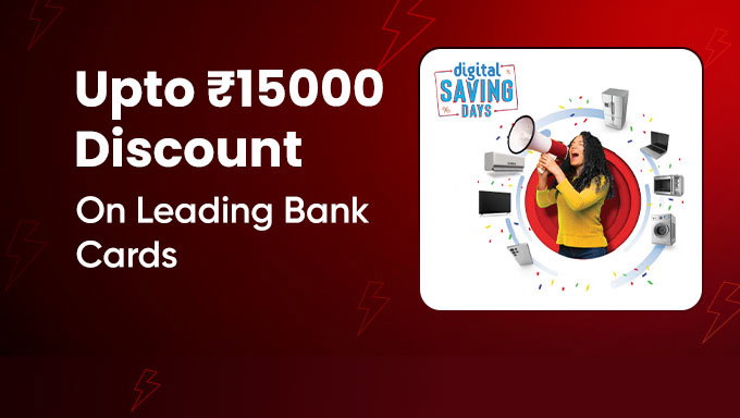 Reliance Digital Saving Days | Upto ₹15000 Instant Discount