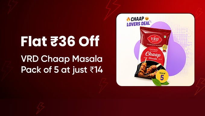 Hamara Mall | VRD Chaap Masala Pack Of 5 At Just ₹14