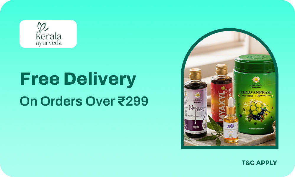 Kerala Ayurveda Wellness Collection | Free Delivery On Orders Above ₹299