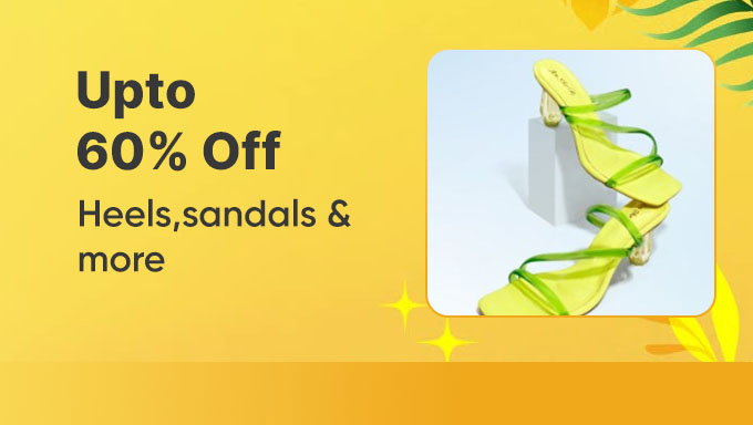 Women’s Footwear Collection | Up To 60% Off On Heels, Sandals & More