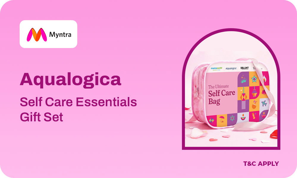 Buy Aqualogica Self Care Essentials Gift Set With Vanity Bag