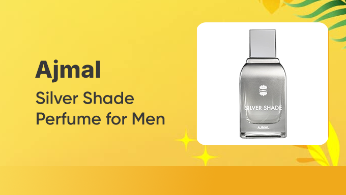 Ajmal Silver Shade Perfume For Men | Long Lasting Fresh Luxury Fragrance