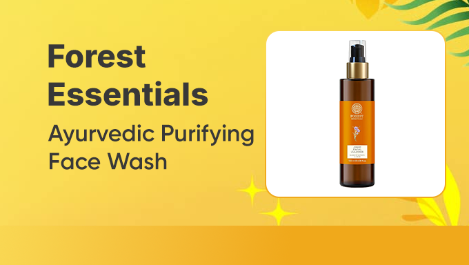 Forest Essentials Ayurvedic Purifying Face Wash | Luxury Natural Cleanser For Glowing Skin
