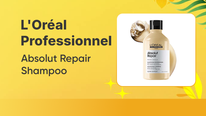 L'Oréal Professionnel Absolut Repair Shampoo | Professional Hair Repair & Smoothness Care