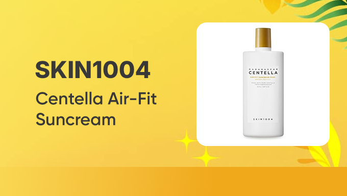 SKIN1004 Centella Air-Fit Sunscreen | Korean Lightweight SPF Protection