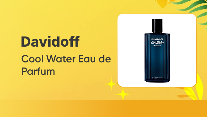 Davidoff Cool Water Eau De Parfum For Men | Long Lasting Luxury Perfume 💙