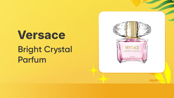 Versace Bright Crystal Women’s Parfum | Elegant Floral Luxury Fragrance