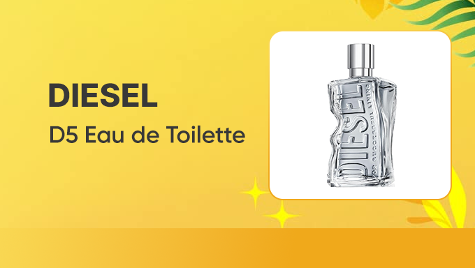 Diesel D5 Eau De Toilette | Luxury Long Lasting Perfume For Men