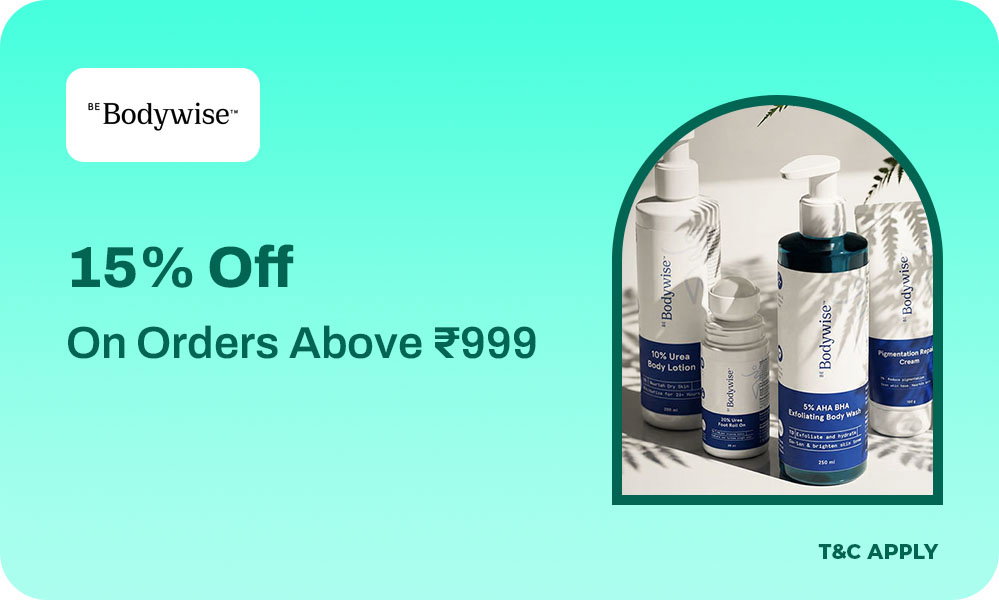 FLAT 15% OFF On Orders Above ₹999