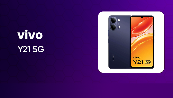 vivo Y21 5G | Stylish 5G Smartphone With Smooth Performance